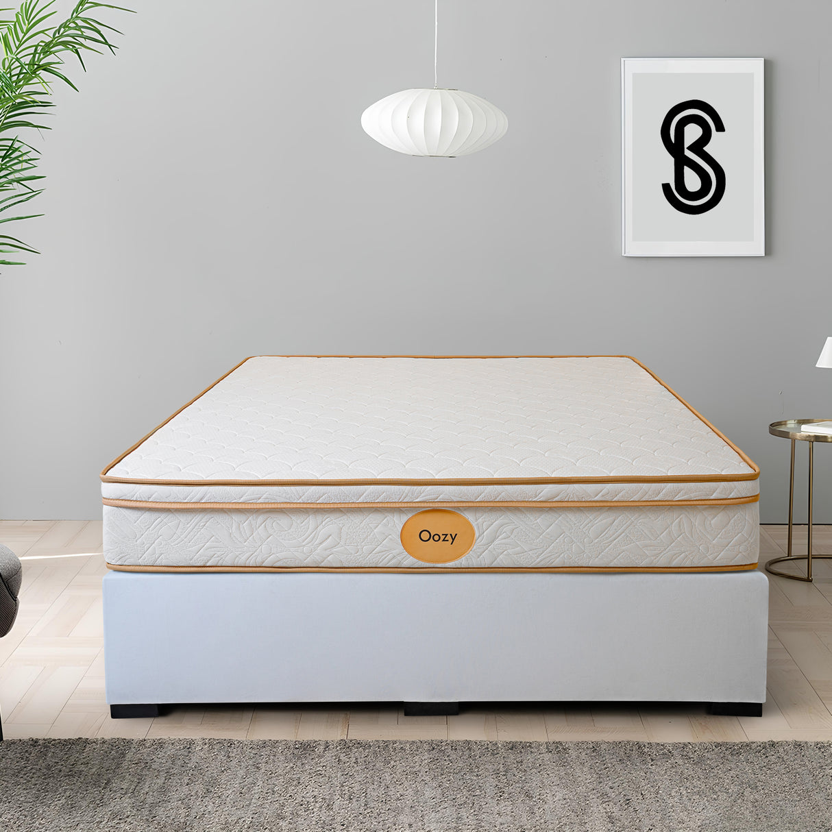 Oozy Euro Top Spring Mattress