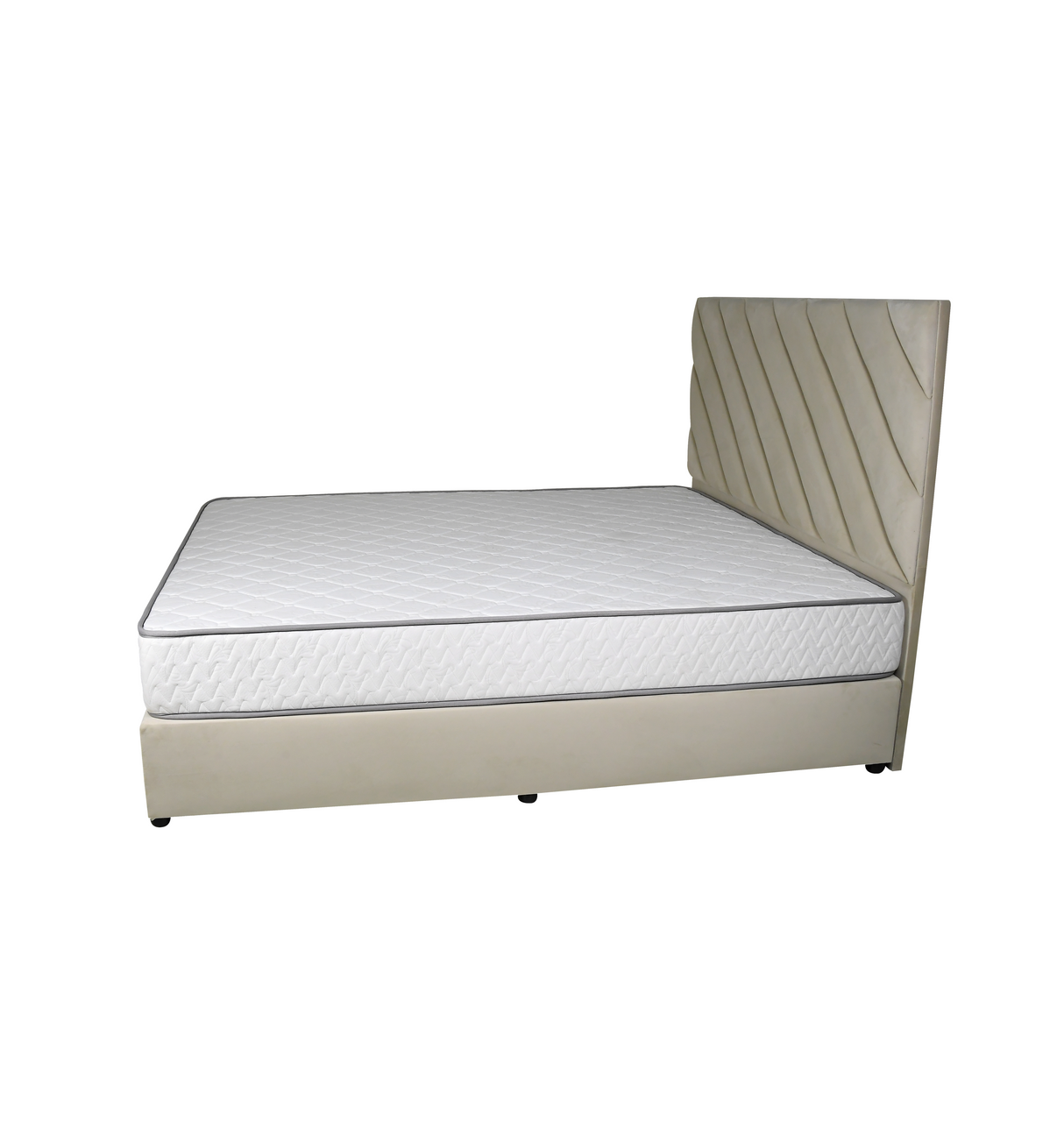 Eleganza Upholstered Bed - Bed & Mattress Zone