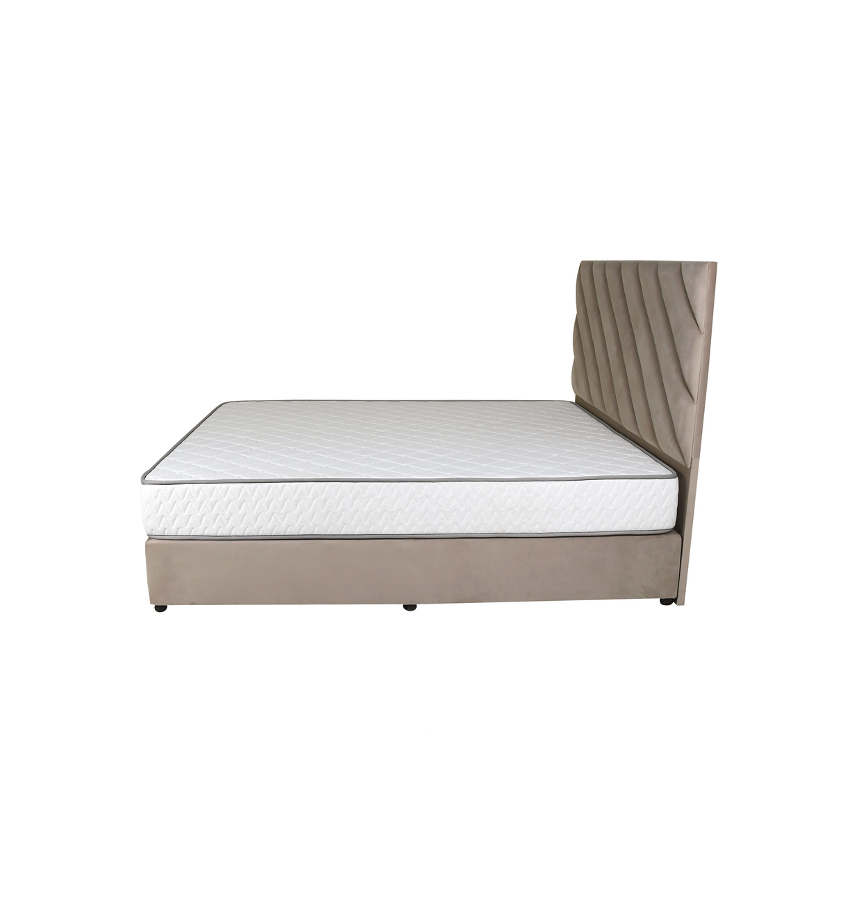 Eleganza Upholstered Bed - Bed & Mattress Zone