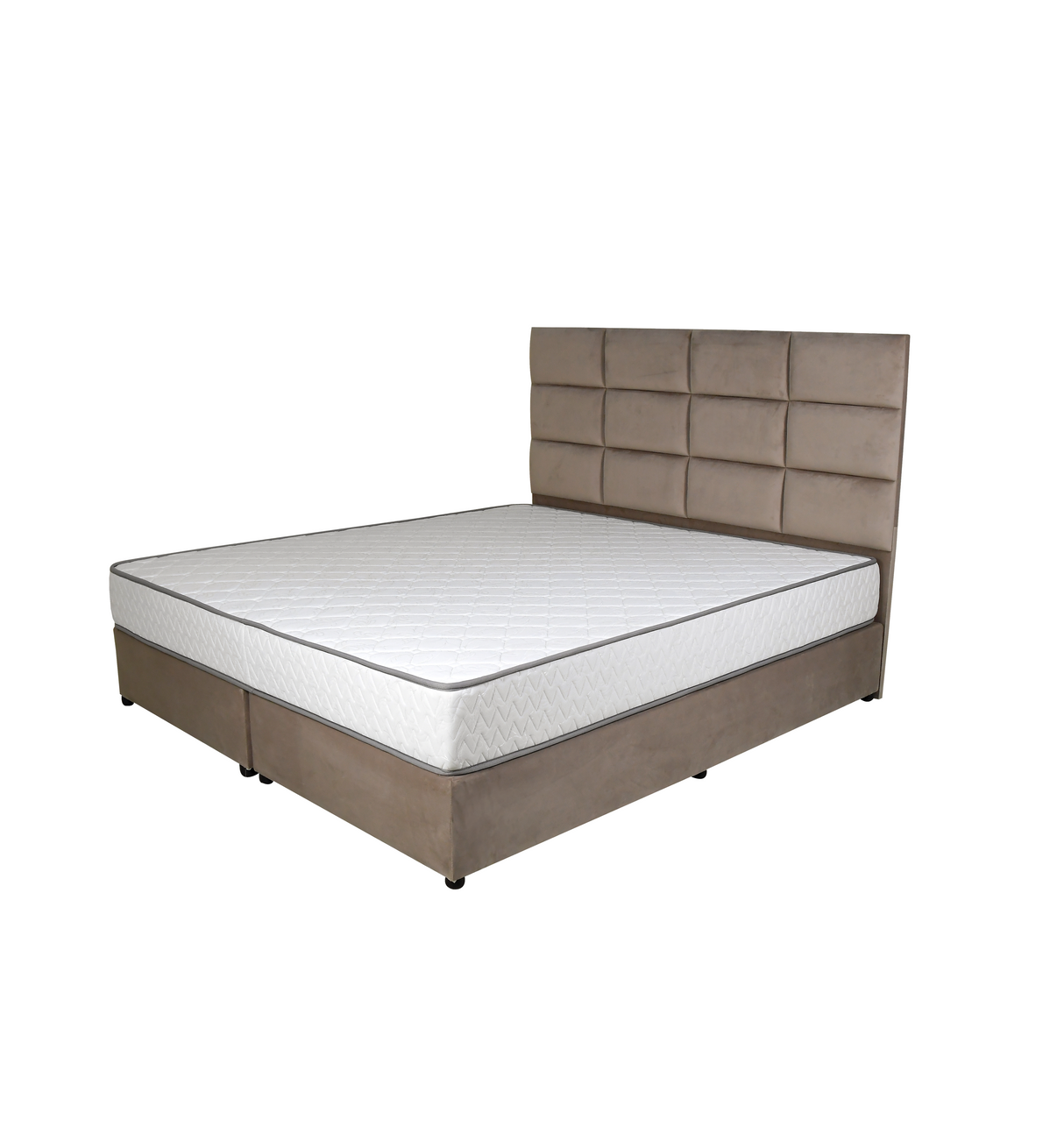 Plushify Upholstered Bed - Bed & Mattress Zone