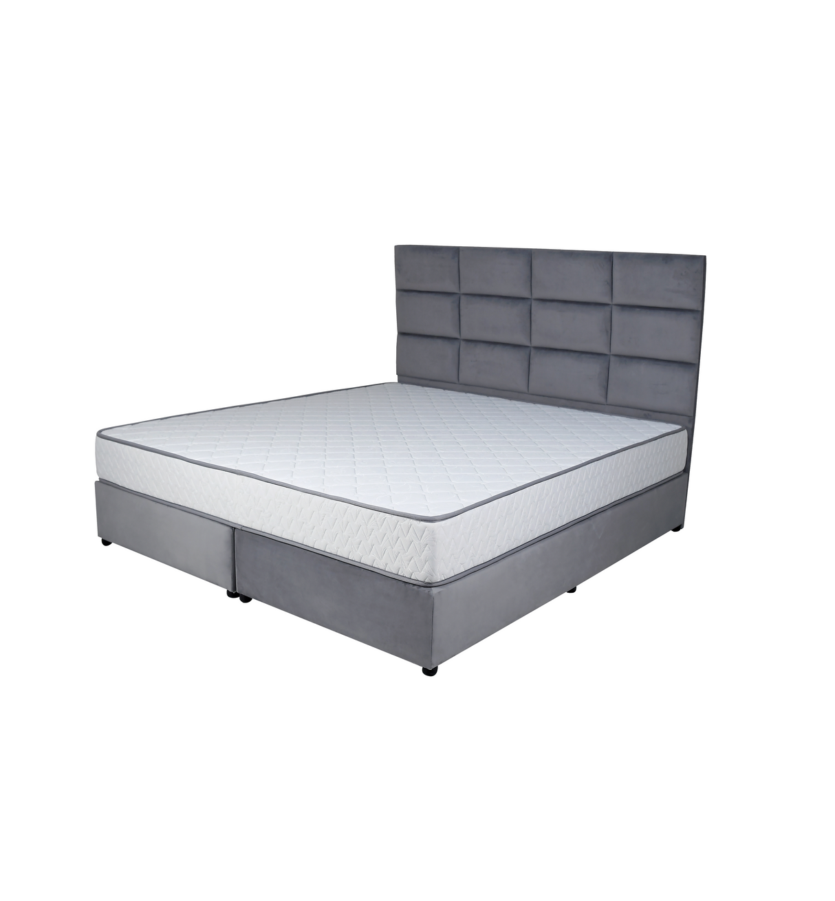 Plushify Upholstered Bed - Bed & Mattress Zone
