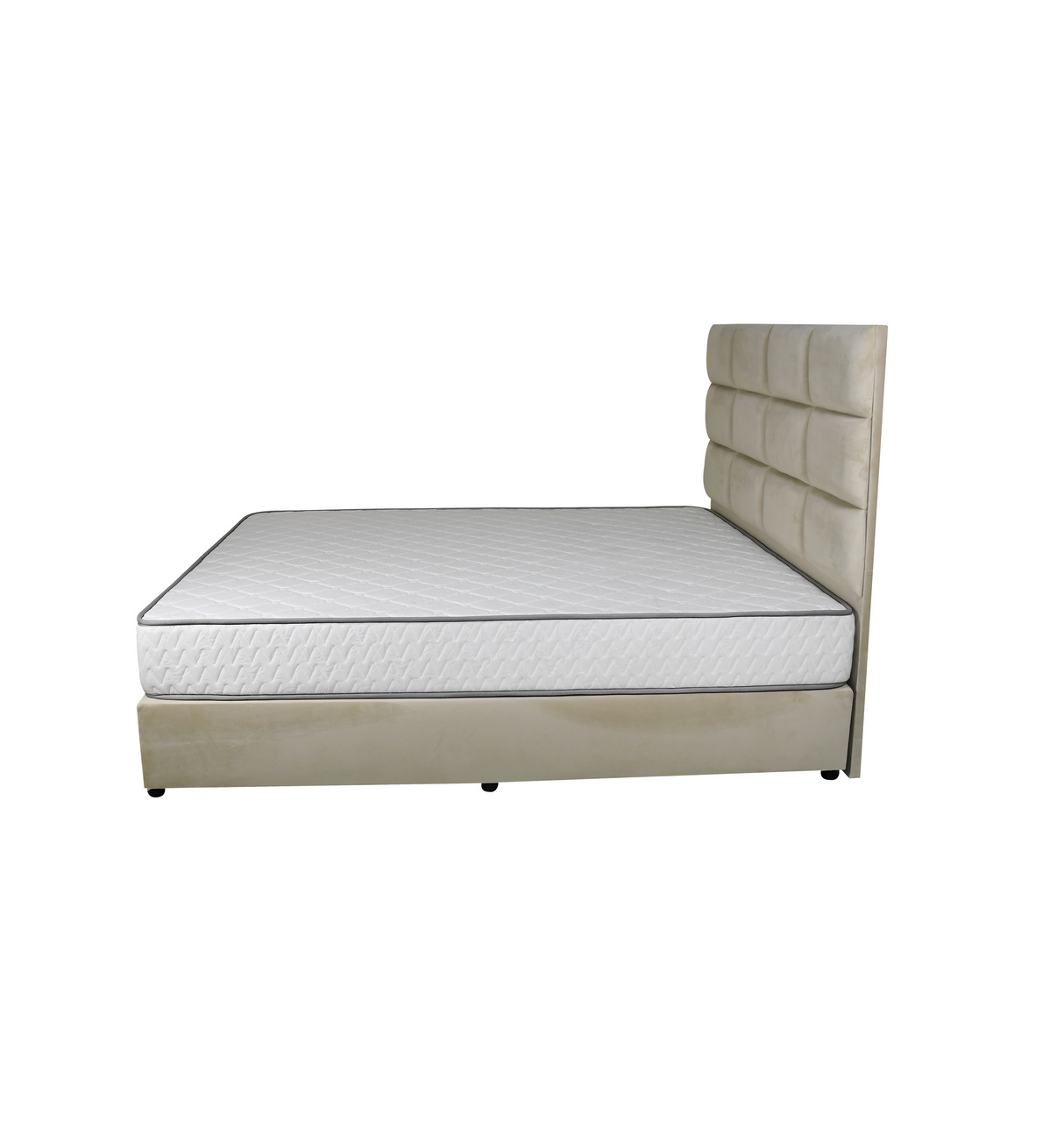 Plushify Upholstered Bed - Bed & Mattress Zone