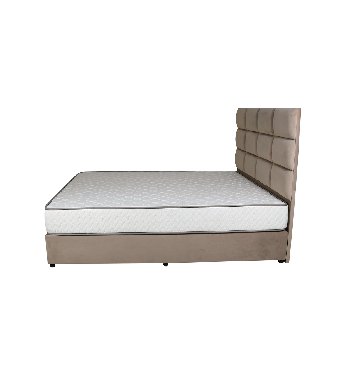 Plushify Upholstered Bed - Bed & Mattress Zone