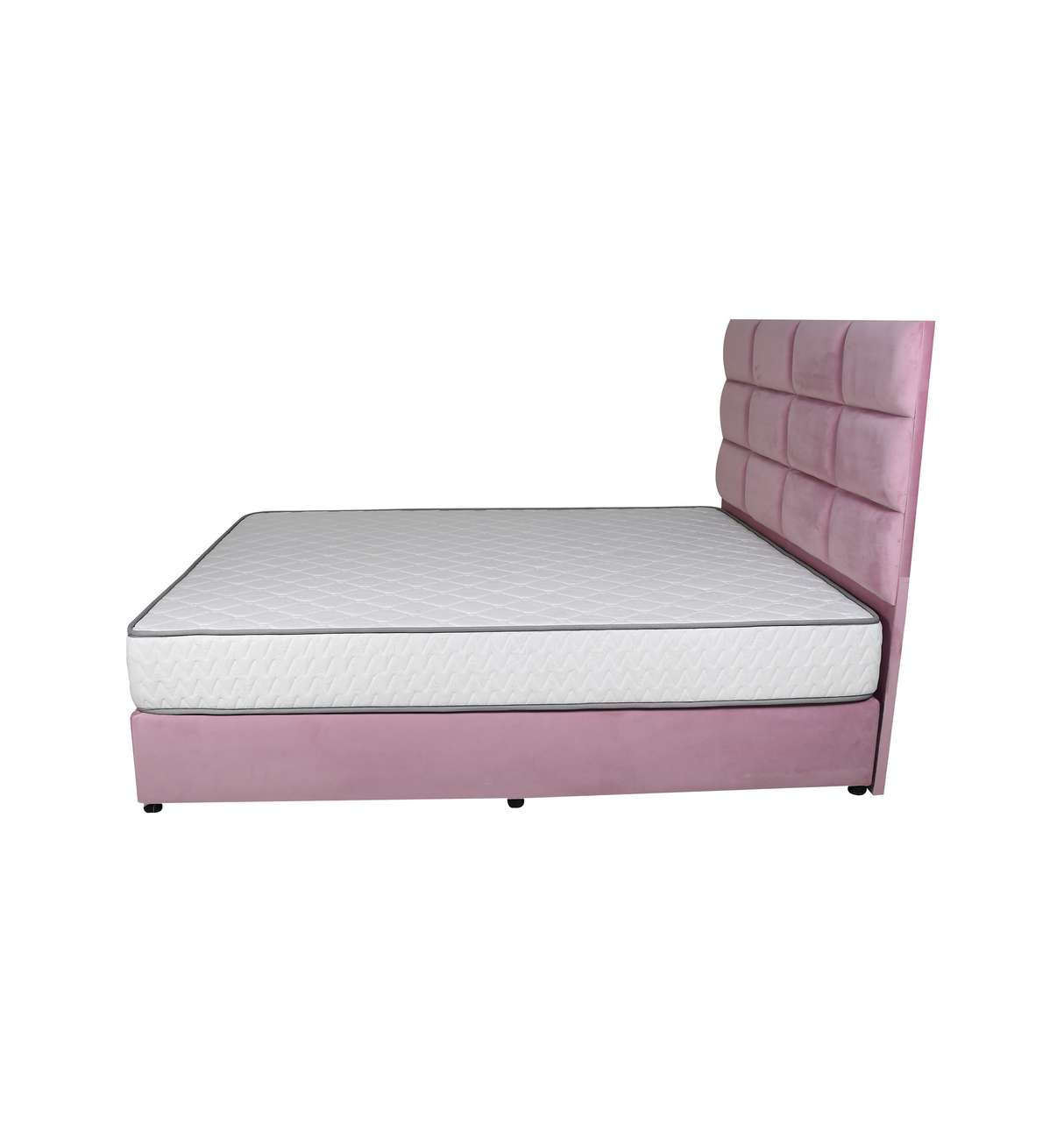 Plushify Upholstered Bed - Bed & Mattress Zone