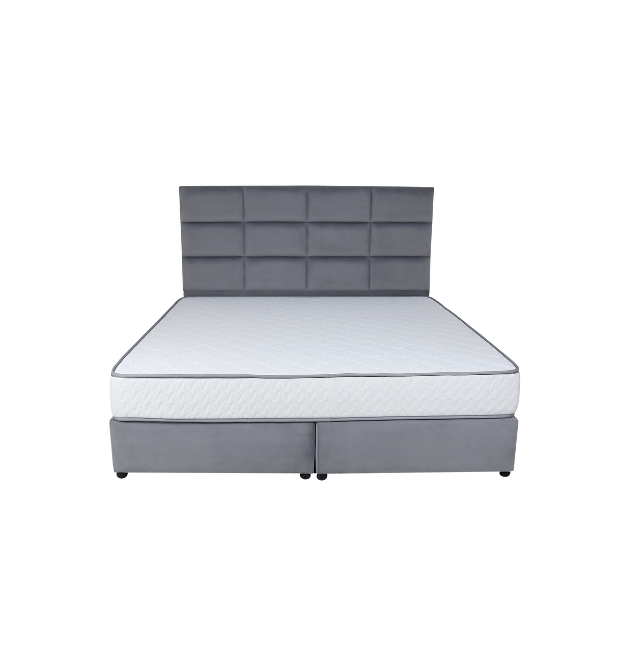 Plushify Upholstered Bed - Bed & Mattress Zone