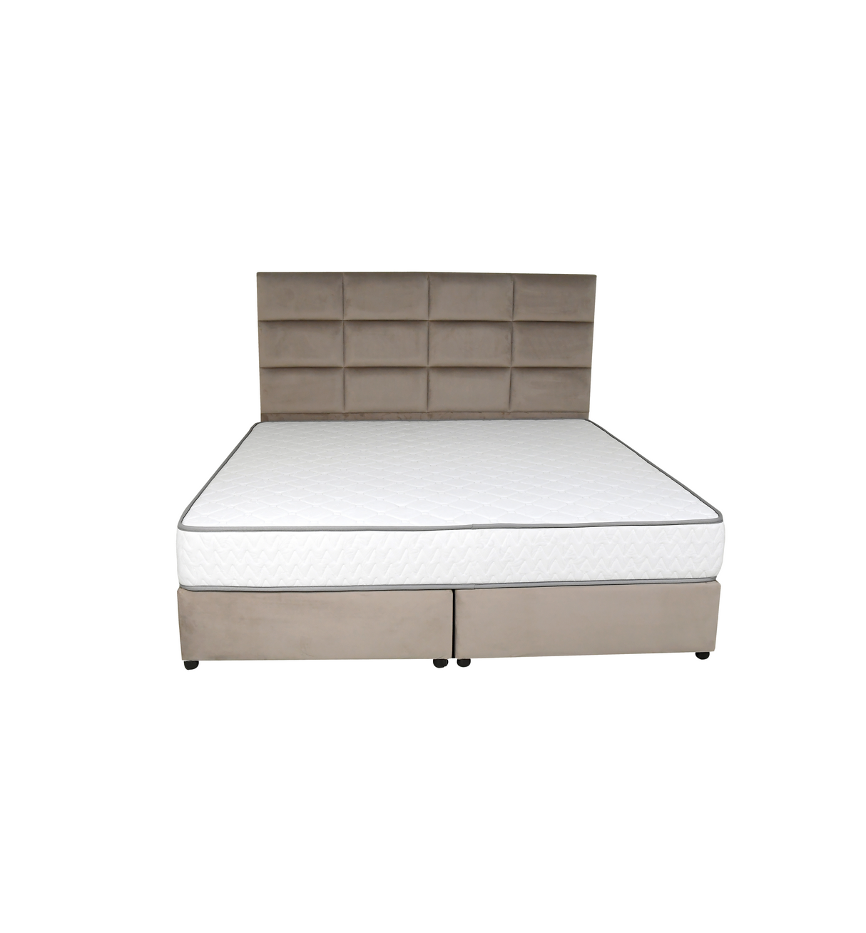 Plushify Upholstered Bed - Bed & Mattress Zone