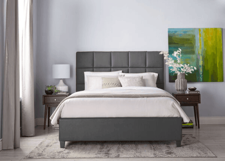 Kingsman Upholstered Bed - Bed & Mattress Zone
