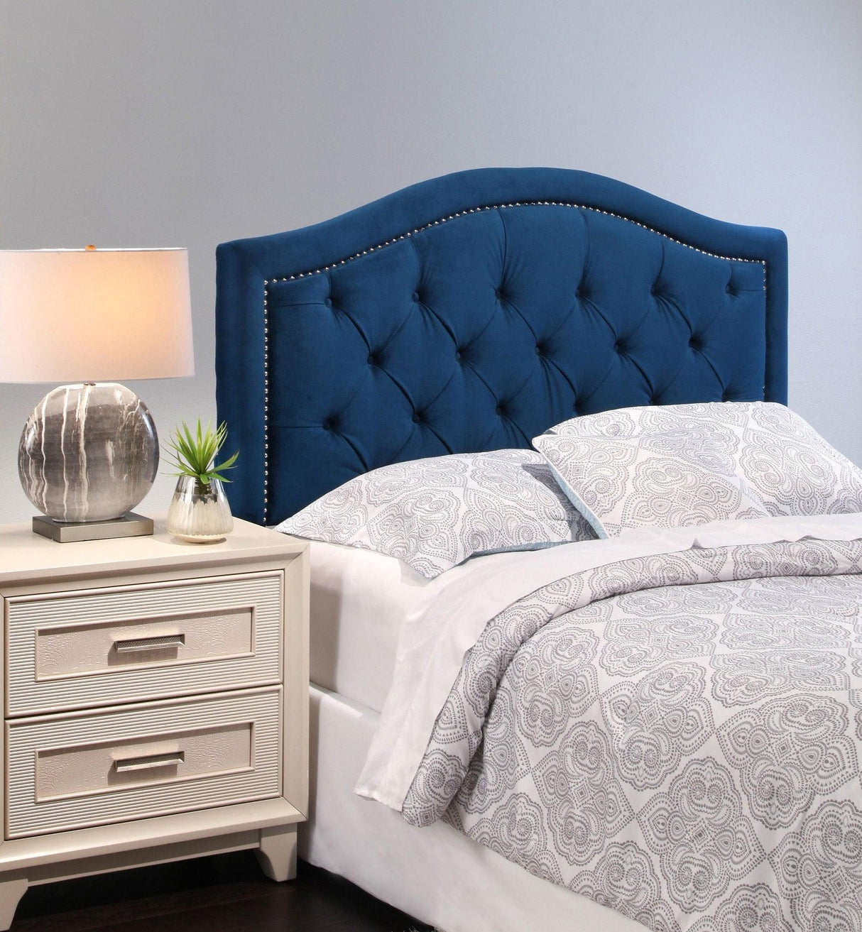 Lawrence Tufted Upholstered Luxury Bed - Bed & Mattress Zone
