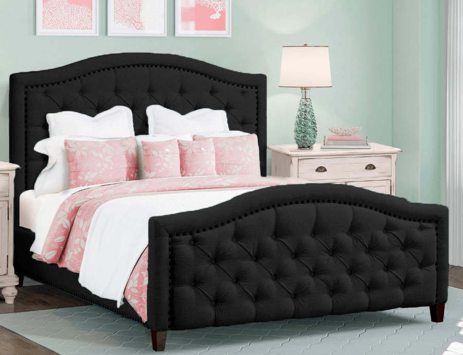 Lawrence Tufted Upholstered Luxury Bed - Bed & Mattress Zone