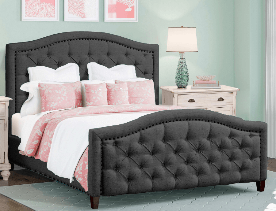 Lawrence Tufted Upholstered Luxury Bed - Bed & Mattress Zone