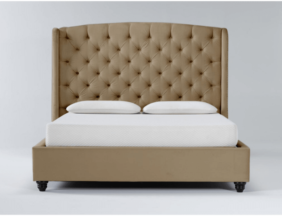 Ottoman Tufted Upholstered Bed - Bed & Mattress Zone