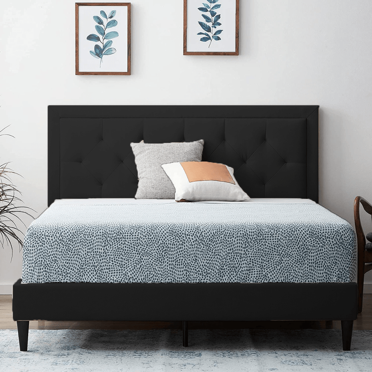 Wilson Ottoman Tufted Upholstered Bed - Bed & Mattress Zone