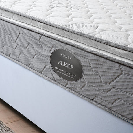 Silver Sleep Pillow Top Mattress