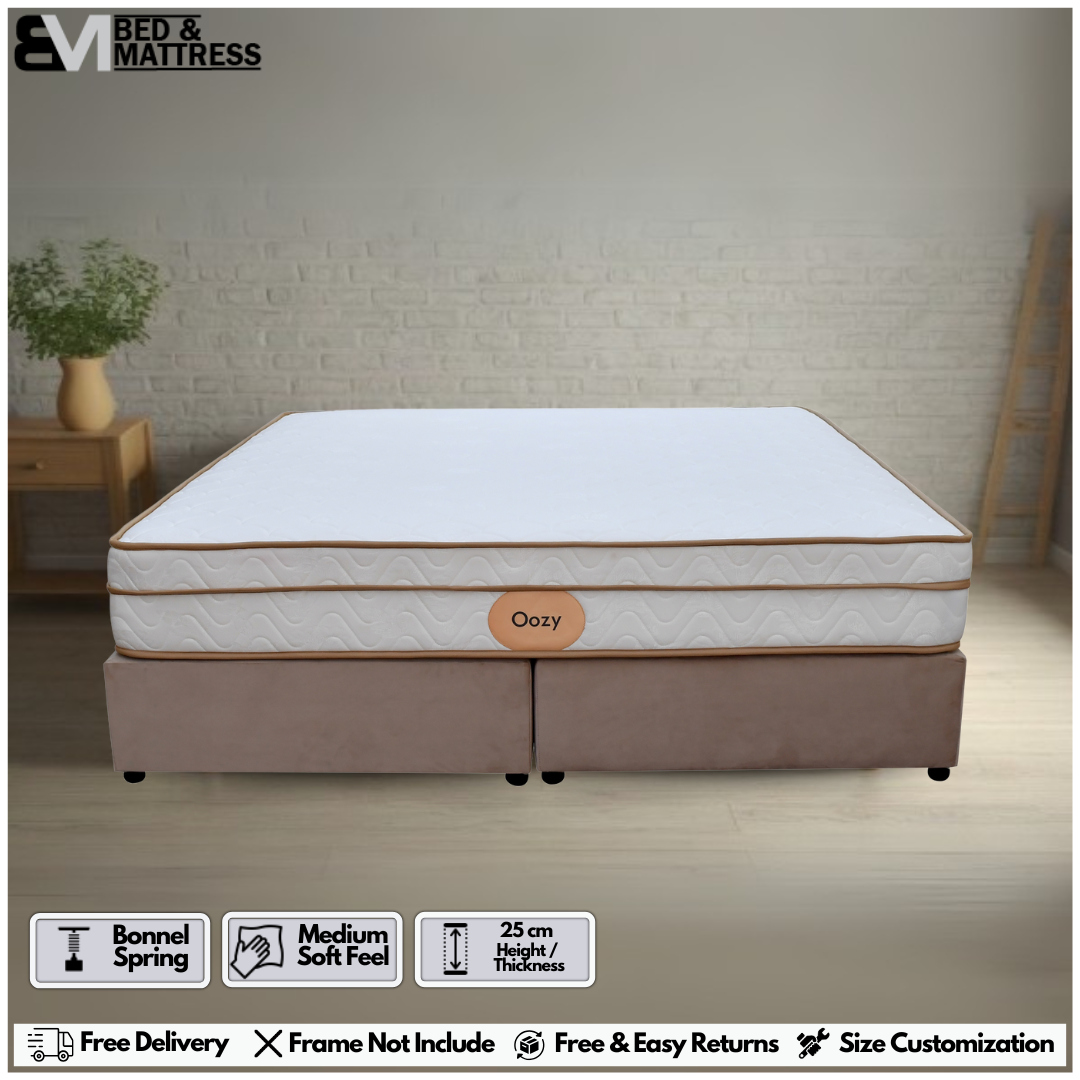 Oozy Euro Top Spring Mattress