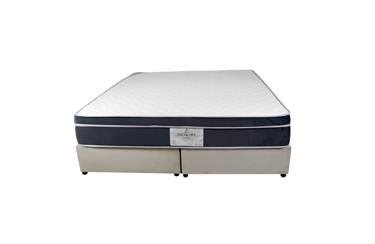 Memory Plus Euro Top Mattress - Bed & Mattress Zone