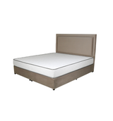 Velvetine Upholstered Bed - Bed & Mattress Zone