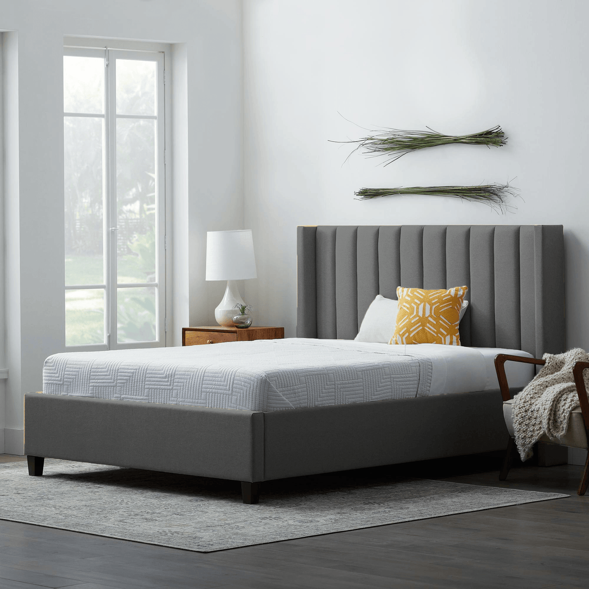 Audrey Tufted Upholstered Bed Upto 50 Discount Bed and