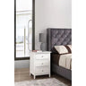 Daniel 3-drawer Transitional Wooden Nightstand - Bed & Mattress Zone